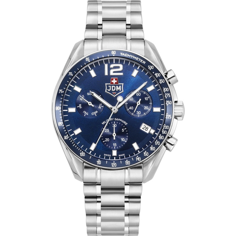 Jacques Du Manoir JDM-WG021-02 Swiss Precision chronograaf 42 mm