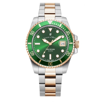 Jacques du Manoir JWG02804 Pro Scuba horloge 43 mm