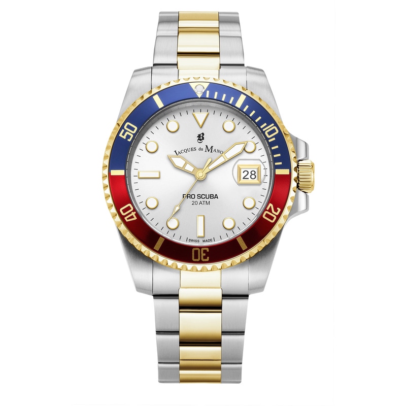 Jacques du Manoir JWG02805 Pro Scuba horloge 43 mm