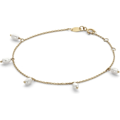 JKB22204 14k gouden Pearls of Amalfi armband 16-18 cm