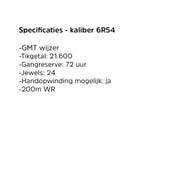 Seiko Prospex Limited SPB411J1 Navigator Time horloge 38,5 mm - kaliber