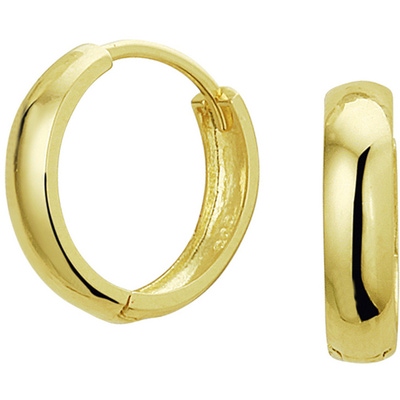 klapoorringen 14K geelgoud