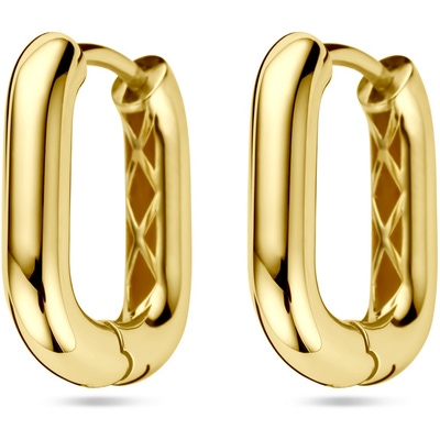 klapoorringen 14K geelgoud