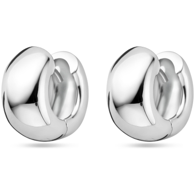 klapoorringen 15 mm zilver gerhodineerd