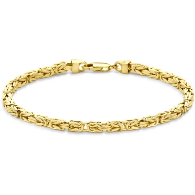 konings half massief 33 mm 14K geelgoud