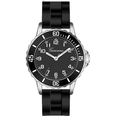 Garonne KQ13Q477 Kinderhorloge zwart 30 mm