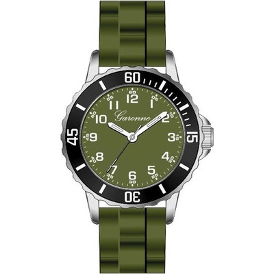 Garonne KQ29Q477 Kinderhorloge army groen 30 mm