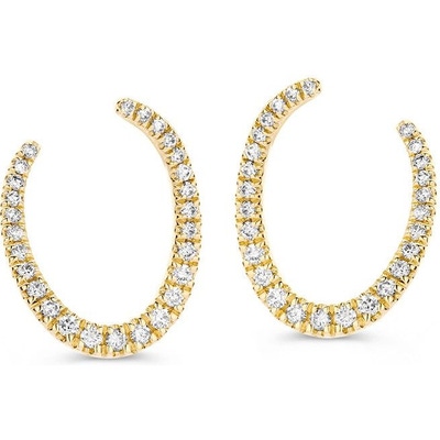 OG118196 14k gouden oorringen met 025 ct diamant