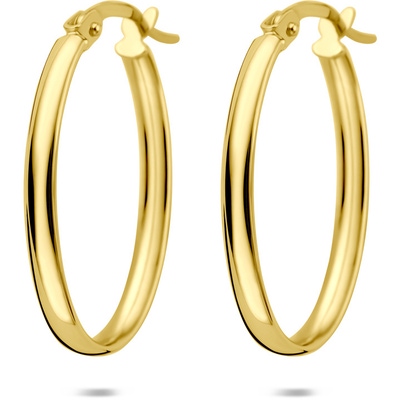 oorringen 24 mm 14K geelgoud