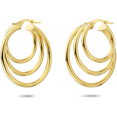 oorringen 285 mm 14K geelgoud