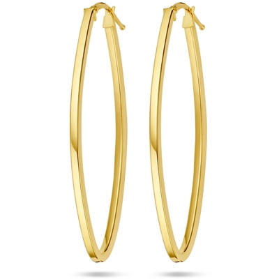 oorringen 52 mm 14K geelgoud