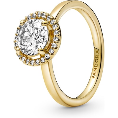 Pandora 161234C01 Sparkling Round Halo Ring