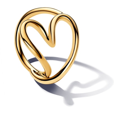 Pandora 163288C00 Organisch Gevormde Hart Ring