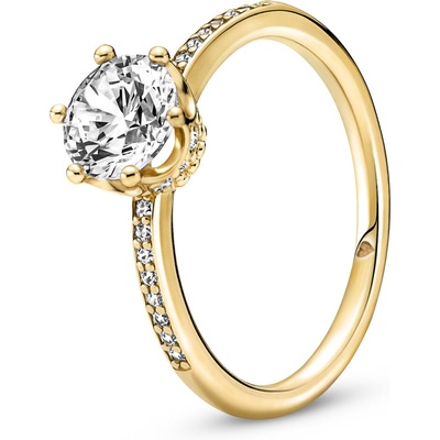 Pandora 168289C01 Transparante Sprankelende Kroon Solitaire Ring