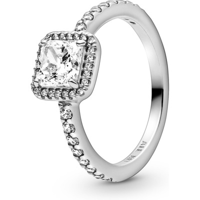 Pandora 198863C01 Square Sparkle Halo Ring