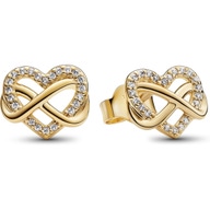 Pandora 262667C01 Oneindigheid Hart Oorknopjes