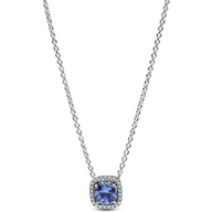 Pandora 393560C01-45 Ketting met hanger met blauwe halo