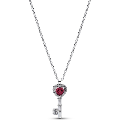 PANDORA 394392C01-45 Timeless ketting sleutel en hart