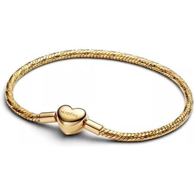 Pandora 564236C00 Snake-chain armband met hartsluiting