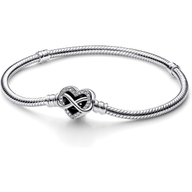 Pandora 592645C01 Slangenarmband met infinity hart