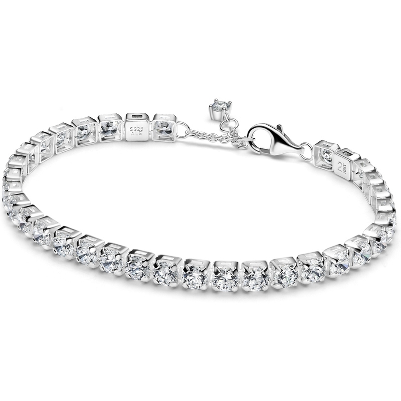 Pandora 593539C01 Sprankelende, opvallende tennisarmband