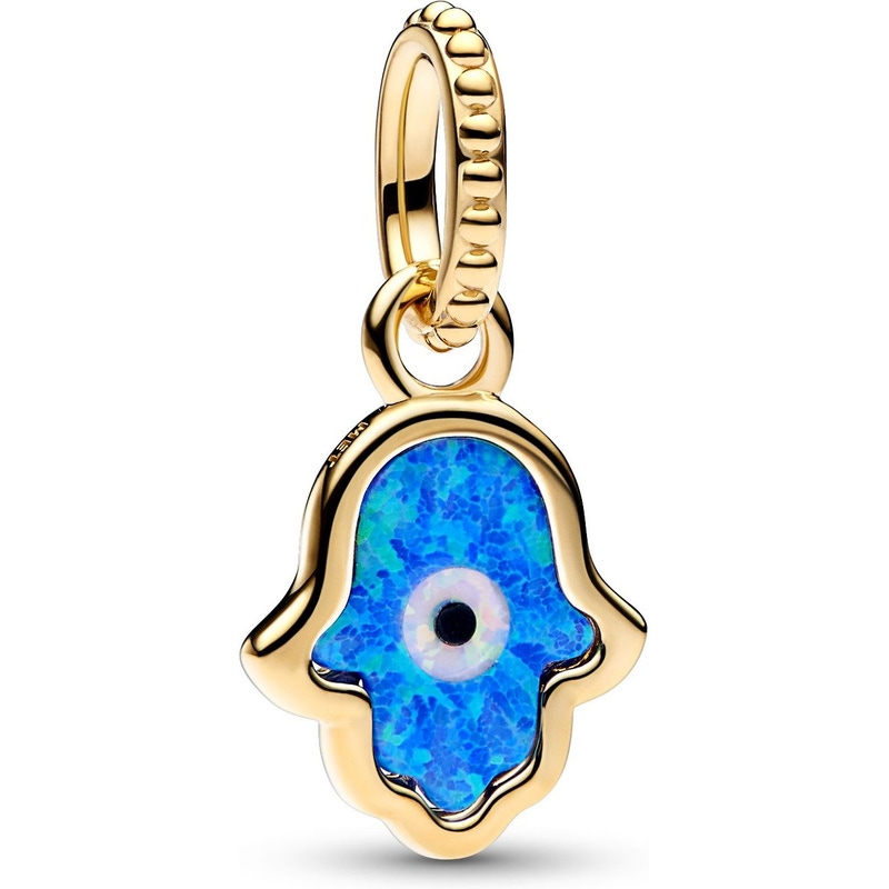 Pandora 762699C01 Opalescent Blauwe Hamsa Hand