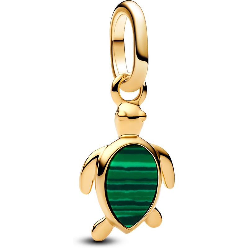 Pandora 763823C01 Groene schildpad mini bedel 