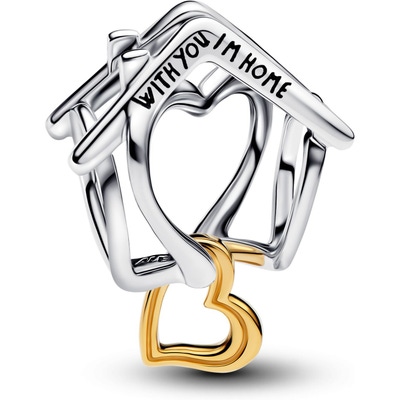 Pandora 764145C00 Huis en Hart Bedel