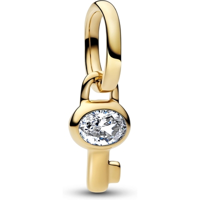 PANDORA 764339C01 Sleutel goudkleurige hangende bedel