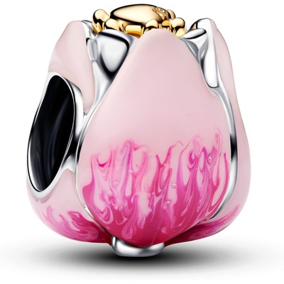 PANDORA 764352C01 Roze tulp bedel