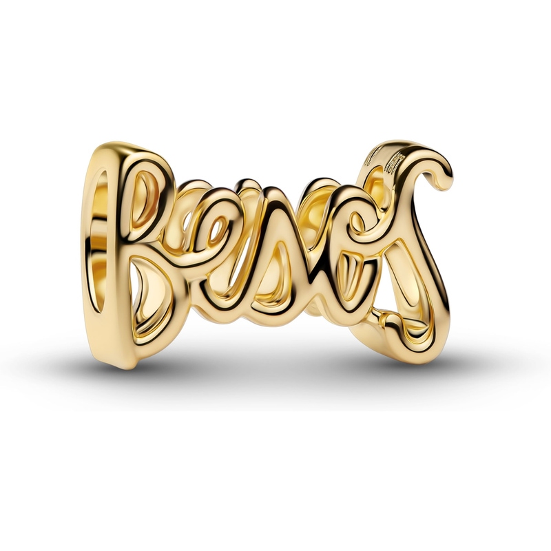 PANDORA 764422C00 Besos goudkleurige bedel