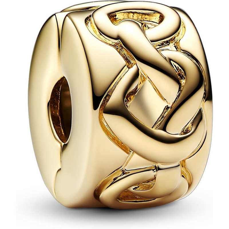 Pandora 768035C00 Knotted Hearts Clip Bedel