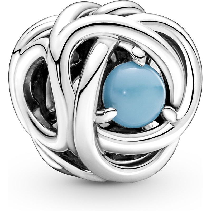 Pandora 790064C02 December Geboortesteen Turkoois Bedel