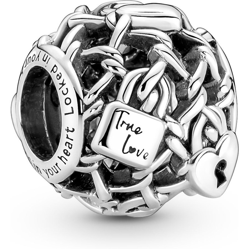 Pandora 790071C00 Opengewerkte Schakel Hangslot Bedel