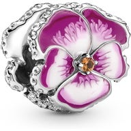 Pandora 790777C01 Roze Viooltje Bedel