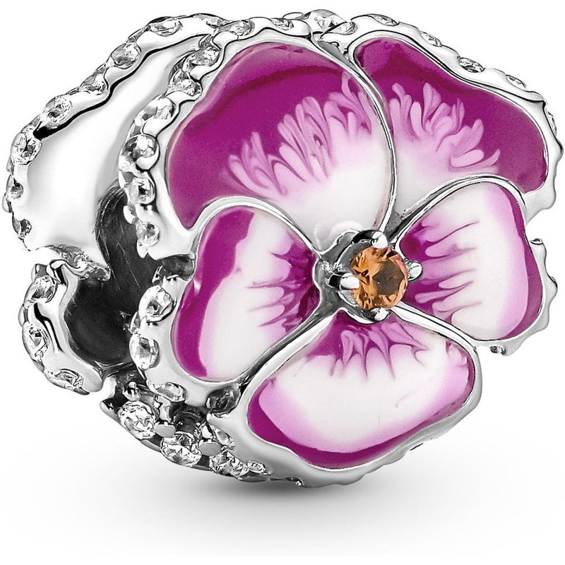 Pandora 790777C01 Roze Viooltje Bedel