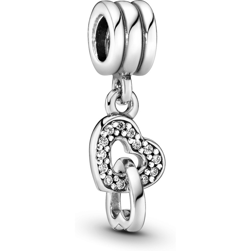 Pandora 791242CZ Verstrengelde Harten Hangende Bedel