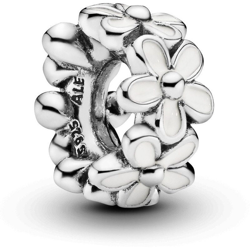 Pandora 791495EN12 Wit Madeliefje Spacer