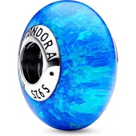 Pandora 791691C02 Opalescent Oceaan Blauwe Bedel