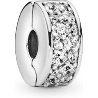 Pandora 791817CZ Clear Pavé Clip Bedel
