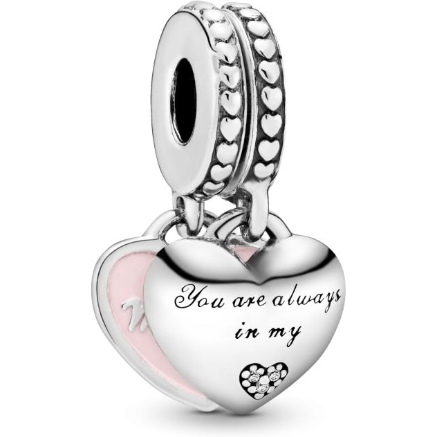 Pandora 792072EN40 Mother & Daughter Hearts Bedel