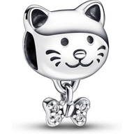 Pandora 792255C01 Pet Cat & Bow Bedel