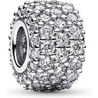 Pandora 792820C01 Sprankelend Pavé Drie Rijen Bedel