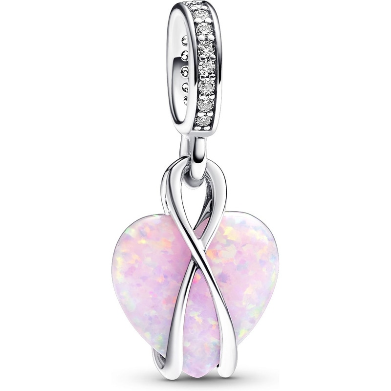 Pandora 793202C01 Mum Opalescent Hart Hangende Bedel