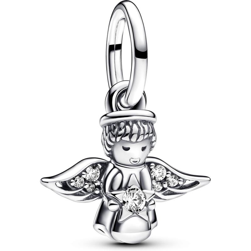 Pandora 793598C01 Sprankelende hangende bedel met engel