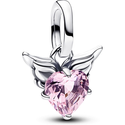PANDORA 793626C02 Hart met vleugels bedel