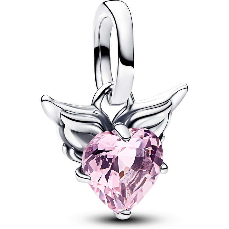 PANDORA 793626C02 Hart met vleugels bedel