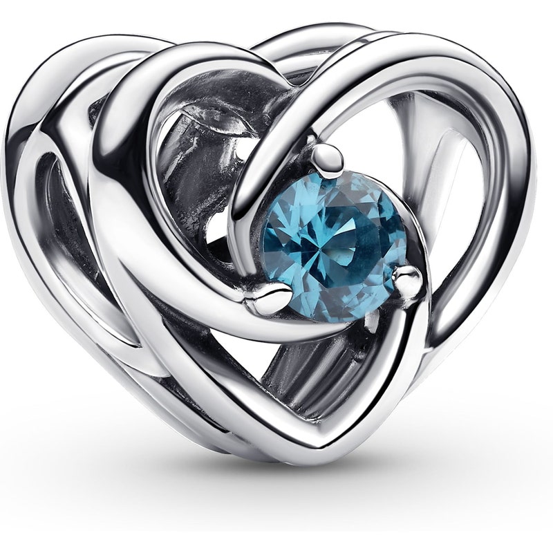 Pandora 793744C01 Verstrengeld Hart & Stenen Bedel