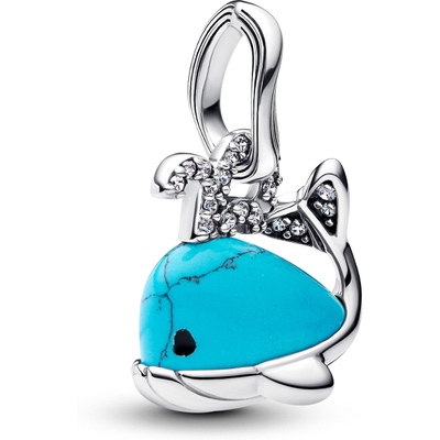Pandora 793822C01 Turquoise walvis hangende bedel