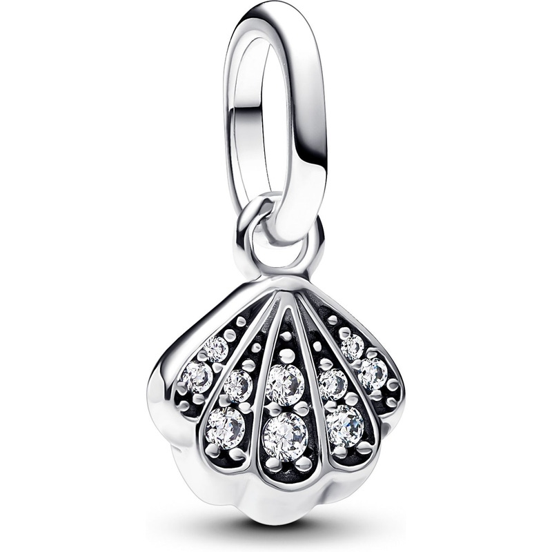 Pandora 793855C01 Sprankelende schelp mini  bedel